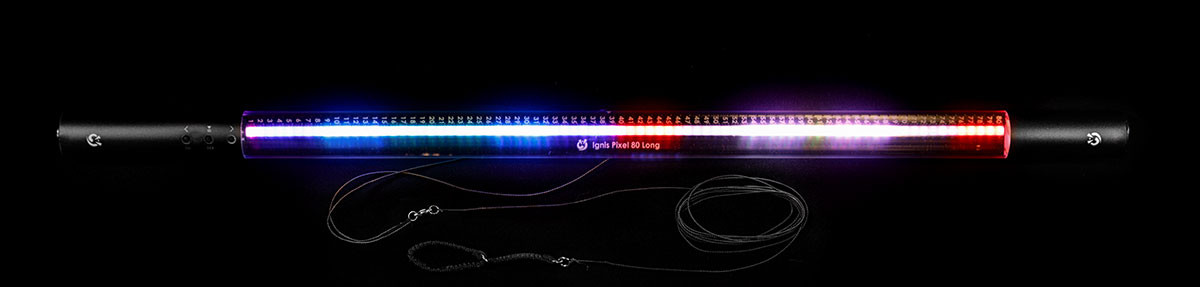Baguette de lévitation Ignis Pixel 80 Long (160 LED)
